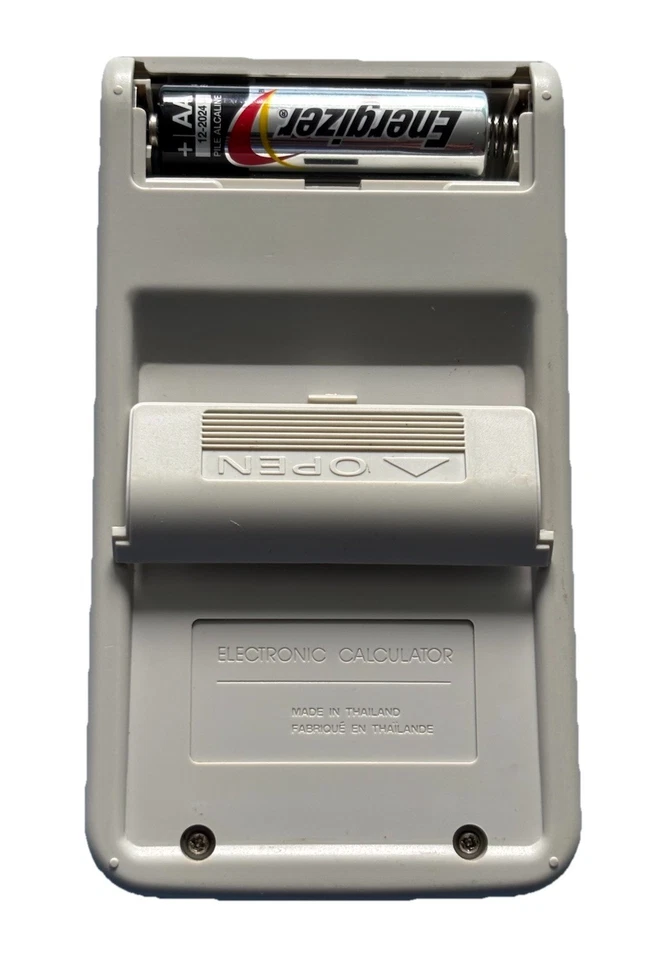 Aurora Euroline HC1 Calculette Calculatrice Vintage Retro Electronic Calculator - Photo 3/4