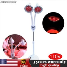 IR Infrared Red Heat Light Therapy Bulb Lamp Pain Relief Double Head 275W 110V