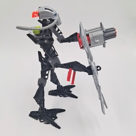 Lego Bionicle Toa Nuparu 8913 With Instruction Manual & Ammo No Canister 