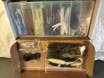 NEW NFI Fishing FL 10th Anniversary Kit 105 pcs Lures Soft Plastic Tackle Box