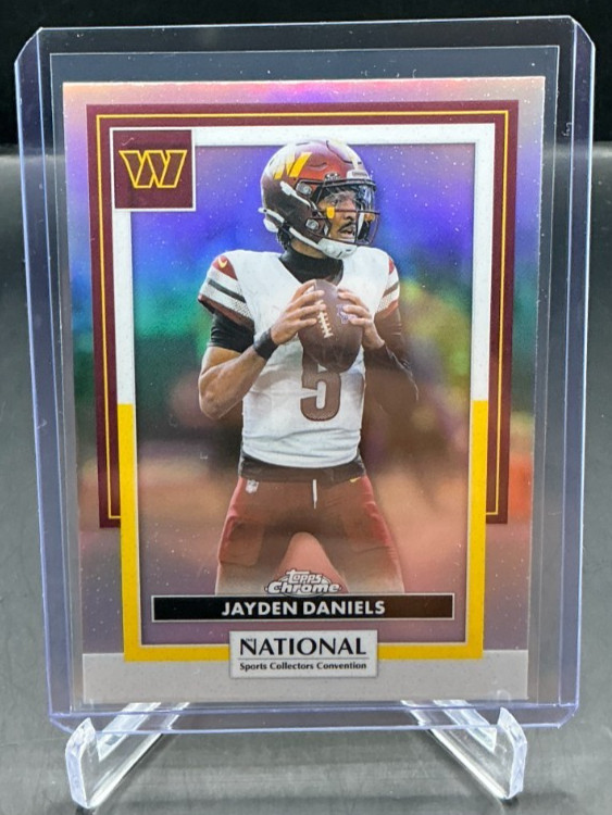 2026 Topps Chrome National NSCC JAYDEN DANIELS NFL-30