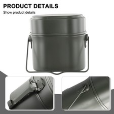 Neue Tragbare Camping-Mess-Kits Wanderkochgeschirr Army Cook-Mess-Kits – Bild 6