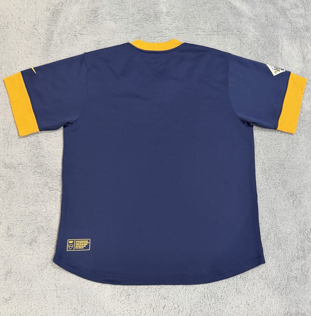 Vintage RARE Nike Sphere Dry Men's L CA Boca Juniors Centenary