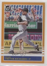 2019 Panini Donruss Retro 1985 Holo Orange Trevor Richards #201 02fl