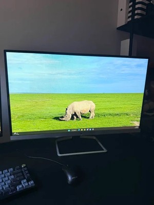HP 32f 32'' Full HD 1080p IPS Monitor 60Hz Refresh Rate   Excellent Condition