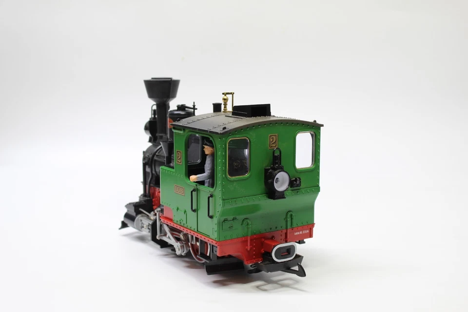 LGB 20212 Lehmann Garden Railway G Gauge Steam Locomotive 0-4-0 Green No 2 - Image 4 of 4