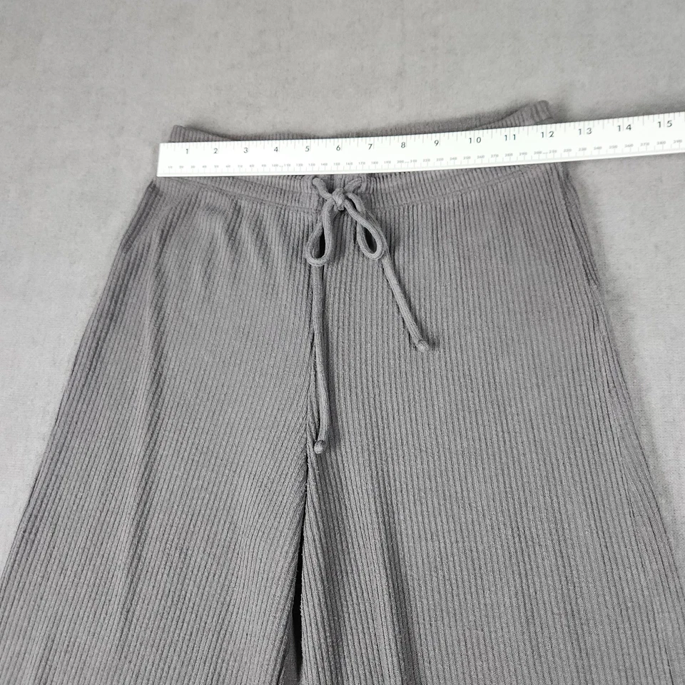 Gap Body Pants Womens Size XS Grey Polyester Lounge Wide Leg - Image 3 of 4