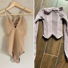 Bundle of 2 Free People Tops bodysuit and athleisure size XS D1417