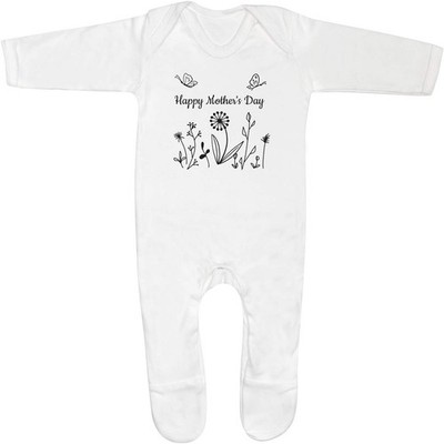 Baby Strampler Jumpsuits / Schlafanzüge ''Happy Mother's Day'' (SS051365)
