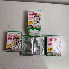 Lot of 3 - Fujifilm Instax Mini Twin Pack Instant Film For Instax Mini Cameras