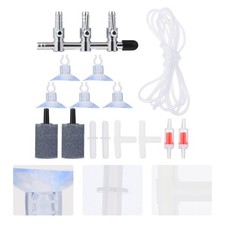 16 PCS/Set Air Pump Line Tubing Joint for Fish Tank Valve