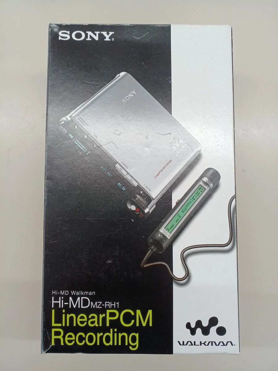 【ジャンク】SONY WALKMAN MZ-RH1 ポータブルMDレコーダー Preços baixos em Sony MZ Rh1 | eBay