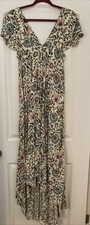 Women’s Raga Maxi Dress Short Sleeve NWT 