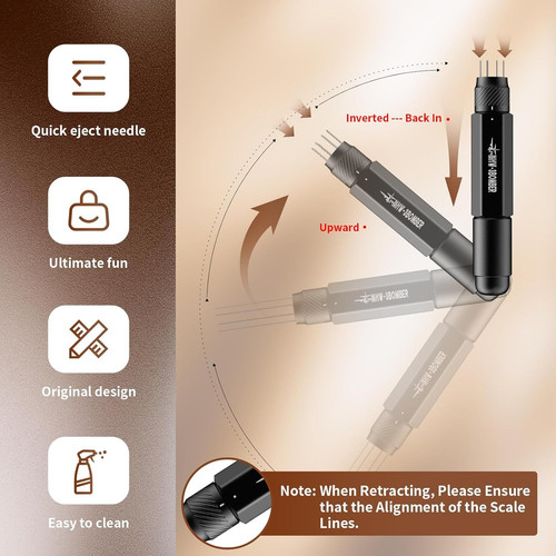 MHW-3BOMBER WDT Tool Espresso Distribution Retractable Coffee...