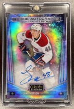 2024-25 OPC PLATINUM LANE HUTSON COSMIC ROOKIE AUTOGRAPHS /50!