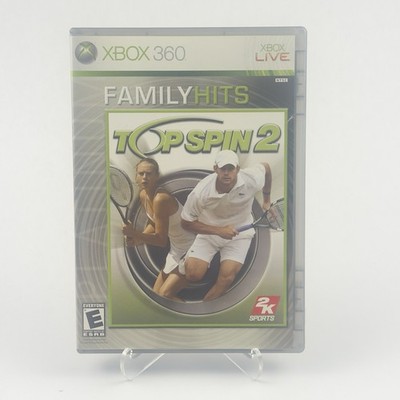 Top Spin 2 (Microsoft Xbox 360, 2006) CIB w/Manual, Tested And Working
