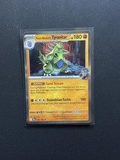 Carta Pokemon Team Rocket's Tyranitar 096/182 Holo Rivali Destinati NM/M