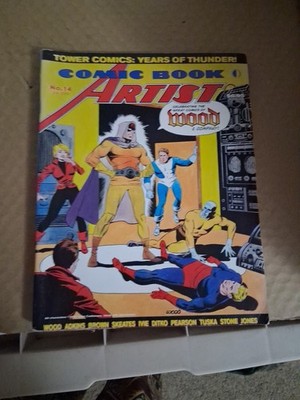 COMIC BOOK ARTIST #14 JULY 2001 TOWER COMICS UNDERSEA + T.H.U.N.D.E.R. AGENTS