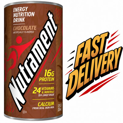 Nutrament Chocolate Complete Nutritional Beverage,12 Fluid Ounce Can,12 per case