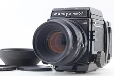 N MINT w/New Balsam Lens Mamiya RB67 Pro SD, 120 Back , KL 127mm from JAPAN