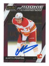 Martin Pospisil 2024-25 O-Pee-Chee Platinum Rookie Auto Matte Pink R-MP