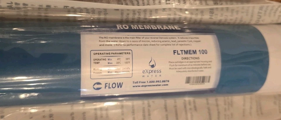 5 Various Express Water Alkaline Reverse Osmosis Water Filtration System Filters - Image 3 of 4