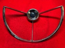 1960-63 Mercury Comet Steering Wheel Horn Ring Oem