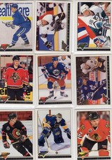 1993/4 Topps Premier GOLD PARALLELS HOCKEY #265-528  You Pick