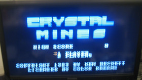 Crystal Mines for NES .Authentic. Clean/Tested Nintendo Unlicensed. Color Dreams