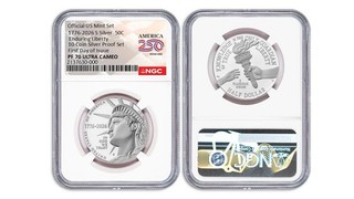 2026 S Silver Enduring Liberty 50C NGC PF70 UC First Day Of Issue #2830
