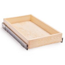 13  W x 21  D x 3  H Soft Close Slide Out Wood Drawer Organizer for Kitchen, Ca...