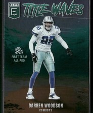 2025 Donruss Elite #3 Darren Woodson Title Waves Green