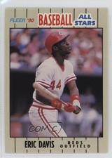 1990 Fleer Baseball All Stars Box Set Eric Davis #6 0q3