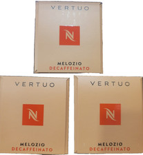 Nespresso Vertuo MELOZIO DECAFFEINATO Coffee Capsules Decaf 30 Pods New Sealed