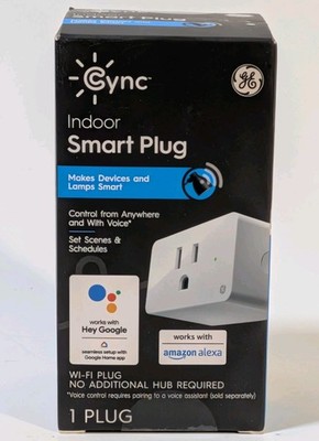 GE Cync Indoor Smart Wi-Fi Plug Voice Control. *NEW* Google Amazon Compatible