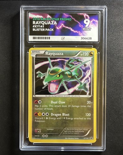 Rayquaza graded ACE 9 for sale on eBay