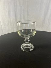 Heavy Duty Goblet Wine Glass “Bill” 8" Tall By 5" Wide