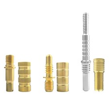 Billiards Pool Cue Joint Pin Copper Hardware Billiard Cue Extension Screws