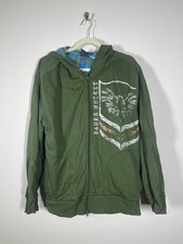 Bauer Men's Green Hockey Hoodie Slim Fit Large Cotton Outdoor Flawed