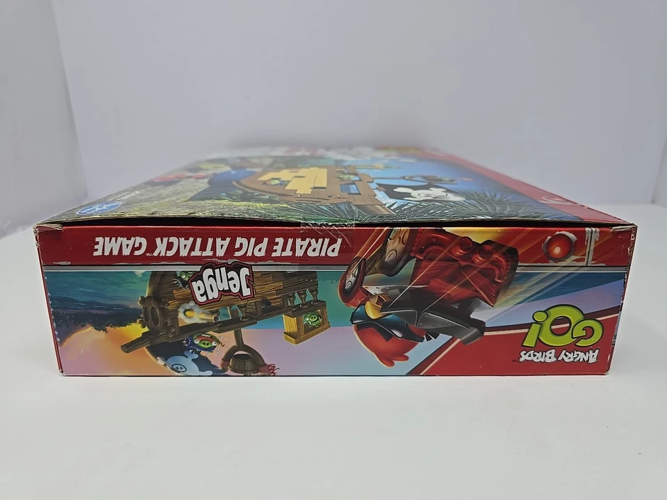 Angry Birds Go! Pirate Ship Pig Attack Game Jenga Hasbro New Sealed - Image 3 of 4