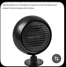 Heater Fan For Auto Black