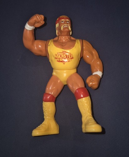 WWF Hasbro Hulk Hogan 1992 Series 3 Vintage WWE Wr...