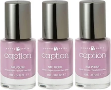 3 Pack Young Nails Caption Top Effects & Nail Polish -0.34 oz Heart You