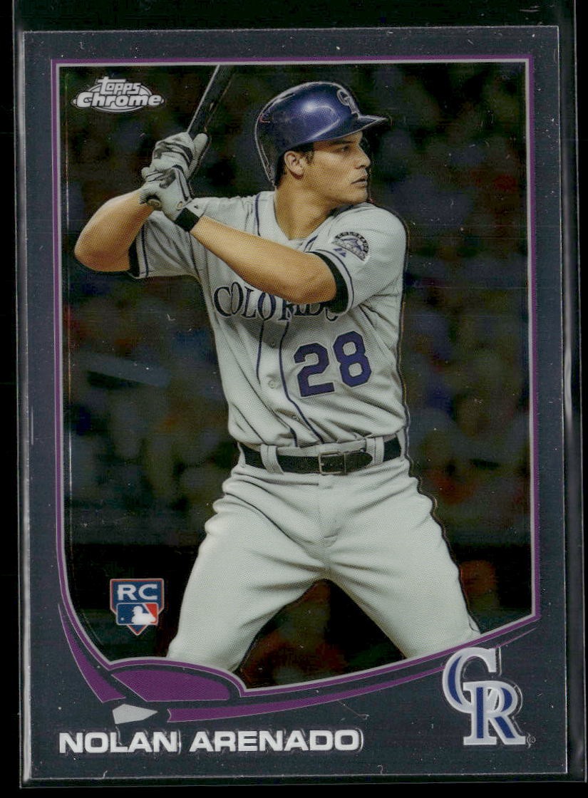 2013 Topps Chrome #78 Nolan Arenado RC Rookie