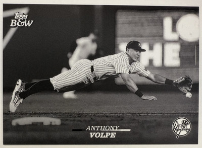 2024 TOPPS BLACK & WHITE ANTHONY VOLPE NEW YORK YANKEES #73