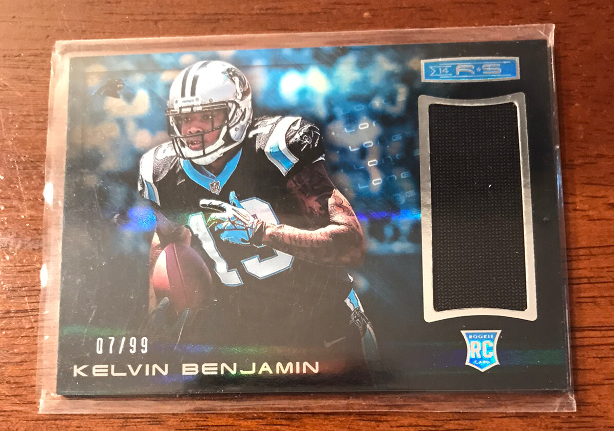Kelvin Benjamin Panini Rookies & Stars Rookie Materials #27 Base