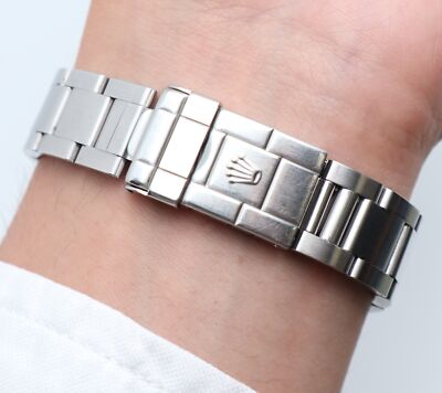 オル缶 ロー Rolex Explorer 14270 36mm Stainless Steel Black Dial Automatic