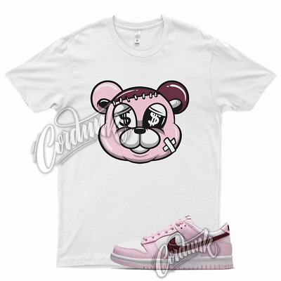 White STITCH T Shirt for Dunk Low Pink Foam Love Letter Valentine's Day  Arctic | eBay