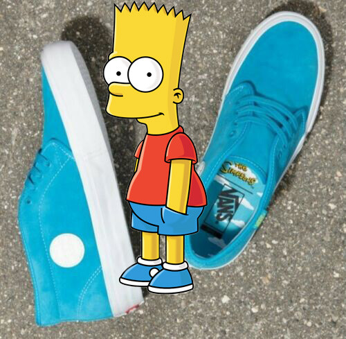 VANS x Simpsons 2020 Bart Chukka Pro 