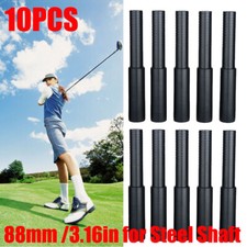 10PCS 88mm Golf Club Steel Shaft Extension Rods-Extend for Iron Wood Putter New